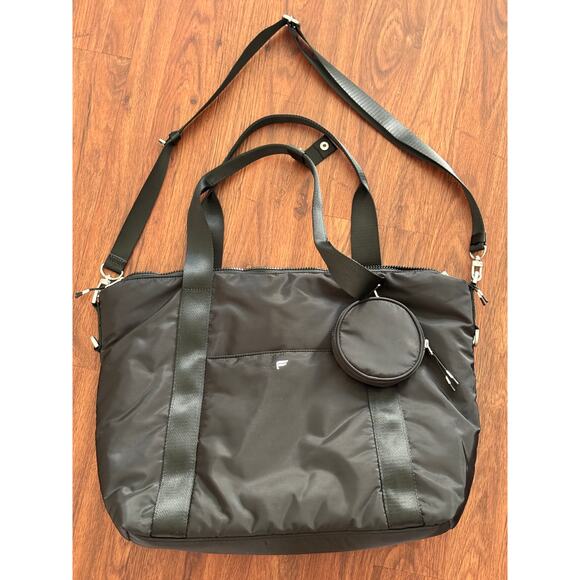 Fabletics Everyday Tote Gym Workout Bag Black - Picture 7 of 12